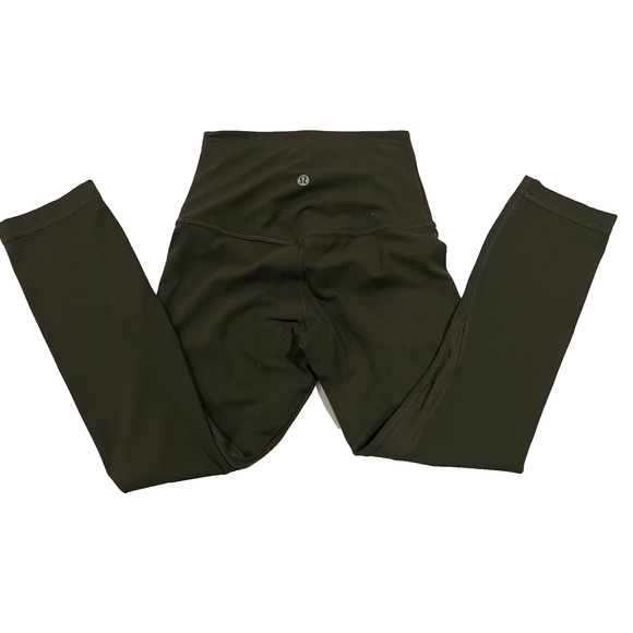 Lululemon Align High-Rise Pant with Pockets 25" Army Olive Green Size 2 - Picture 1 of 5